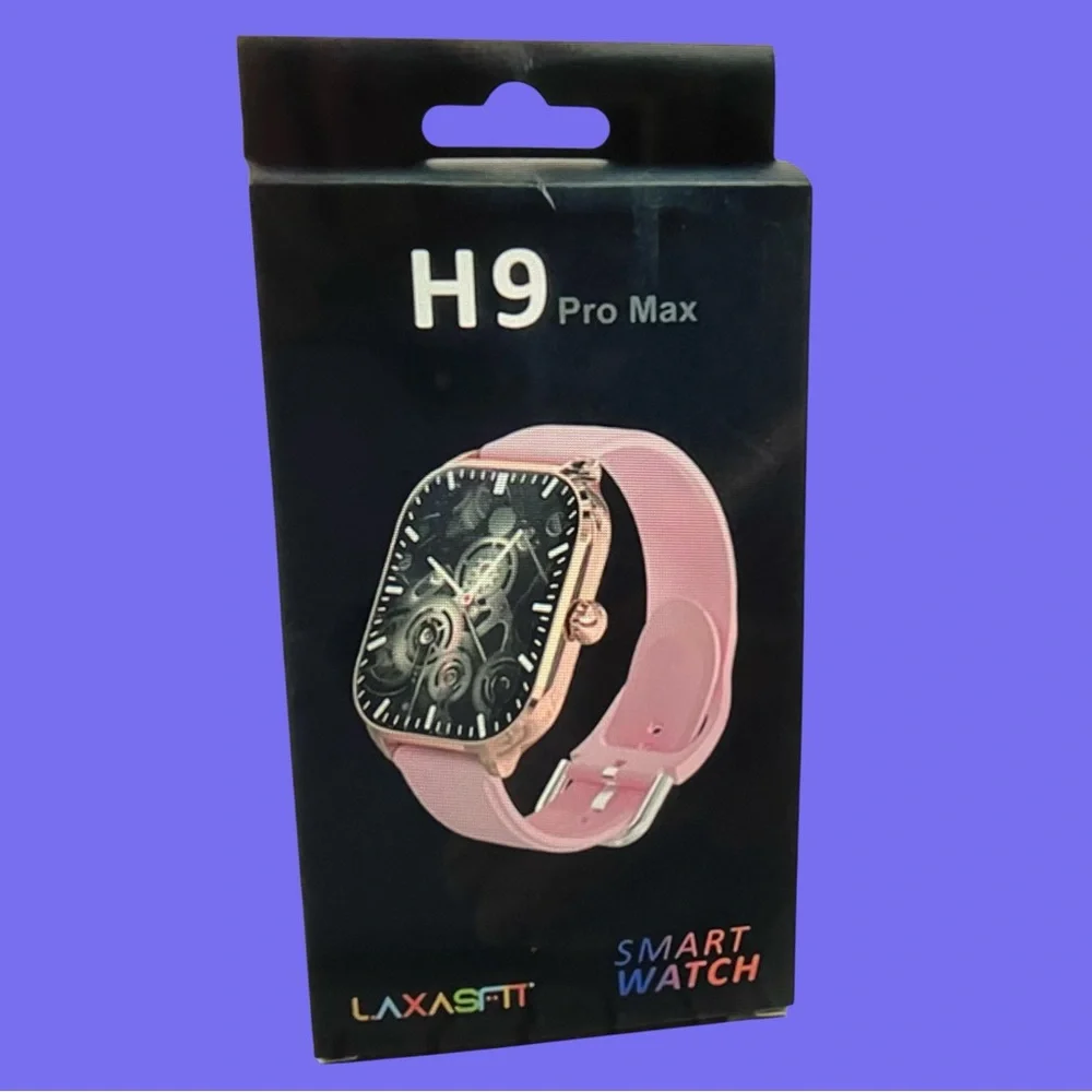 Black Smartwatch with Black Band